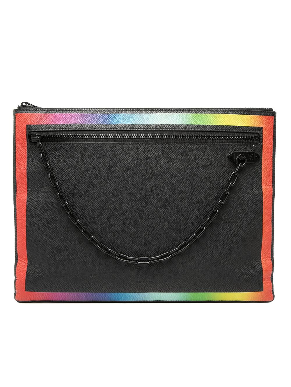 Louis Vuitton Taiga Rainbow Pochette A4 #373829L72B